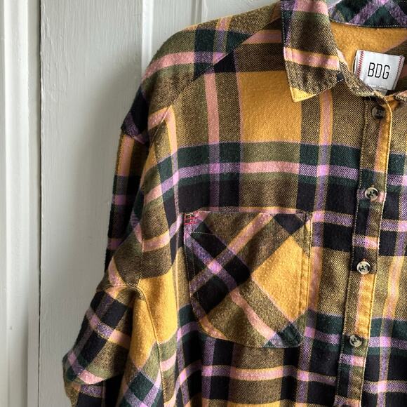 Urban Outfitters BDG Karl Slouchy Button Down Top - Picture 4 of 9